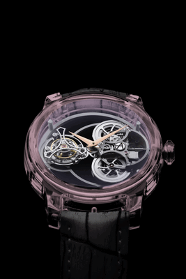 ArtyA Purity Tourbillon Chameleon Salmon and Green