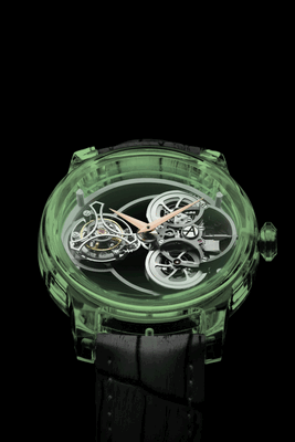 ArtyA Purity Tourbillon Chameleon Green and Yellow