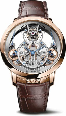 Arnold & Son Time Pyramid Tourbillon Red Gold 1TPBR.T01A.C125A-06