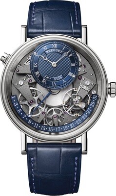 Breguet Tradition Quantième Rétrograde 7597 White Gold Blue Dial 7597BB/GY/9WU
