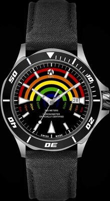 ArtyA Depth Gauge Black Bezel