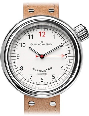 Giuliano Mazzuoli Manometro White Dial