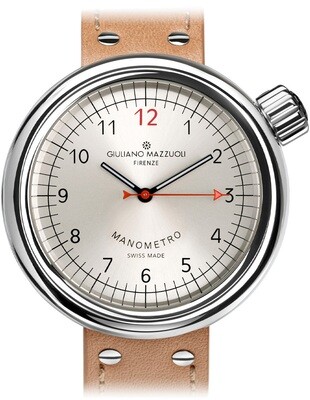 Giuliano Mazzuoli Manometro Polished Silver