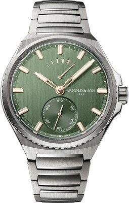 Arnold & Son Longitude Titanium Fern Green