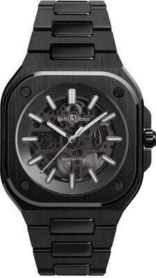 Bell & Ross BR 05 Skeleton Black Ceramic on Bracelet