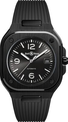 Bell & Ross BR 05 Black Ceramic on Strap