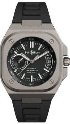 Bell & Ross BR-X5 Black Titanium on Strap