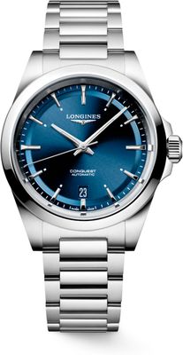 Longines L3.720.4.92.6 Conquest Sunray Blue on Bracelet