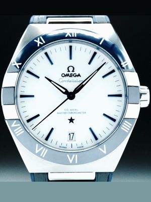 Omega Constellation Co-axial Master Chronometer White Dial 41mm