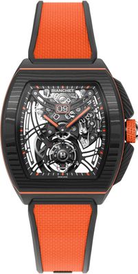 Bianchet Flying Tourbillon Grande Date B 1.618 Carbon Orange CBOFTGD4