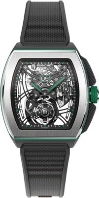 Bianchet Flying Tourbillon Grande Date B 1.618 Hybrid Green HBGFTGD4