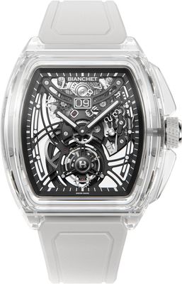 Bianchet Flying Tourbillon Grande Date B 1.618 Sapphire White SWFTGD4