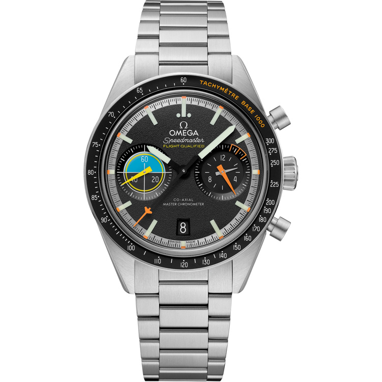 Omega 332.10.41.51.01.002 Speedmaster Pilot Steel on Steel 40.85mm