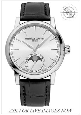 Frederique Constant FC-716S3H6 Classic Moonphase Date 40mm