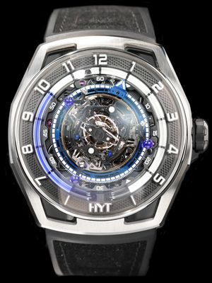 HYT H03068-A Conical Tourbillon Titanium Blue Limited Edition