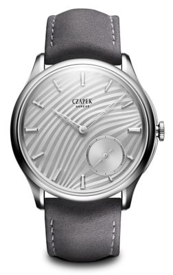 Czapek Promenade Plissé Pearl White