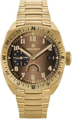 Bremont TN40-PWR-BZ-BR-B Terra Nova Bronze on Bracelet
