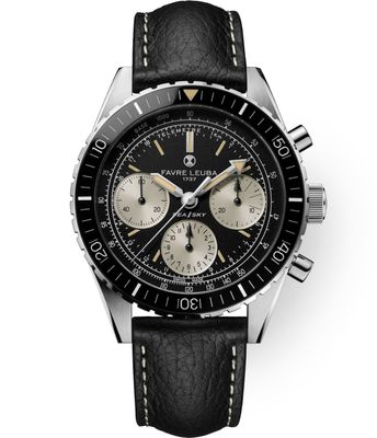 Favre Leuba 00.20212.112.01.101 Sea Sky Revival Black Dial on Strap