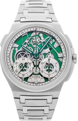 Czapek 1616 Antarctique Rattrapante Mystery Green 42.5mm Stainless Steel