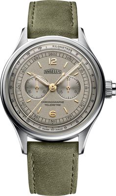 Angelus 0CHCS.G01A.V010S Chronograph Telemeter Steel Grey