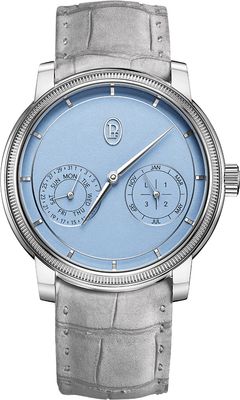 Parmigiani Fleurier PFH952-2010002-300181 Toric Quantieme Perpetuel Platinum Morning Blue