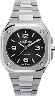 Bell & Ross BR05A-S-BL-ST/SST BR-05 Black Steel 36mm
