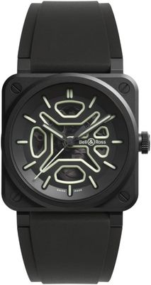 Bell & Ross BR03A-LM-SKCE/SRB BR-03 Skeleton Lum Ceramic