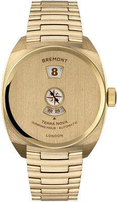 Bremont TN38-JH-BZ-CC-B Terra Nova Jumping Hour Bronze On Bracelet