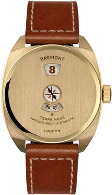 Bremont TN38-JH-BZ-CC-L-S Terra Nova Jumping Hour Bronze On Strap