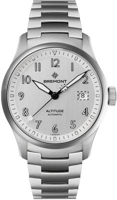 Bremont ALT39-DT-SS-SI-B Altitude 39 Date On Bracelet