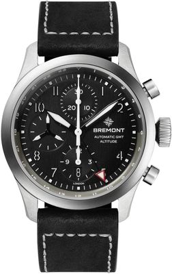 Bremont ALT42-CHR-G-SS-BK-L-S Altitude Chronograph GMT On Strap