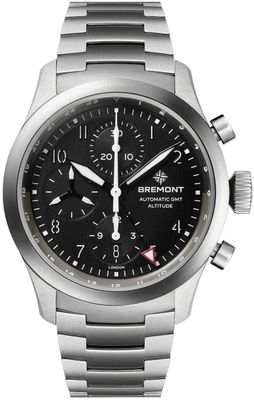 Bremont ALT42-CHR-G-SS-BK-B Altitude Chronograph GMT on Bracelet