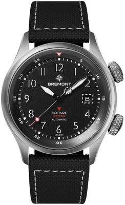 Bremont ALT42-MT-TI-BKBK-L-S Altitude MB Meteor On Strap