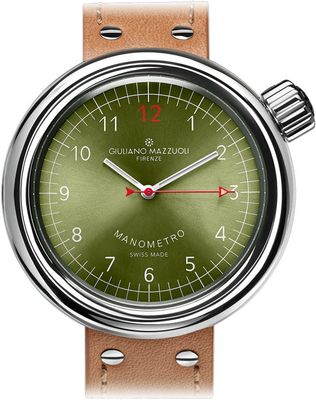 Giuliano Mazzuoli Manometro Moss Green Compressed