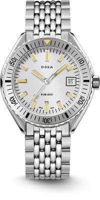 DOXA SUB 200 Searambler 796.10.021.10 on Stainless Steel Bracelet