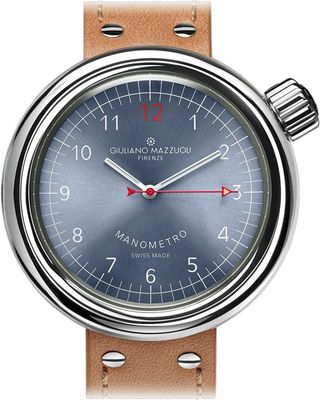 Giuliano Mazzuoli Manometro Blue Mother of Pearl Compressed