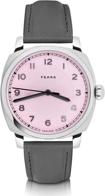 Fears BS24000A.035.074 Brunswick 40 Flamingo Pink on Barenia Leather Strap