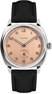 Fears BS23800B.019.047 Brunswick 38 Copper Salmon on Buffalo Leather Strap