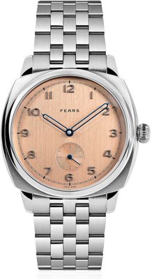 Fears BS23800B.019.124 Brunswick 38 Copper Salmon on Stainless Steel Bracelet