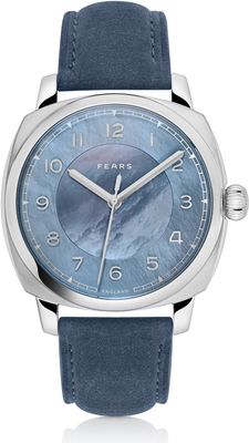 Fears BS24000A.008.093 Brunswick 40 'Aurora' Mother of Pearl on Alcantara Strap