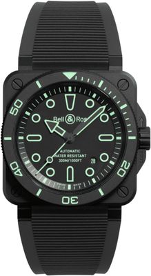 Bell & Ross BR03A-D-OL-CE/SRB Diver Outline Ceramic