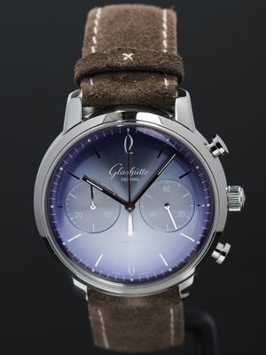 Glashütte Original 1-39-34-04-22-04 Sixties Chronograph Glacier Blue