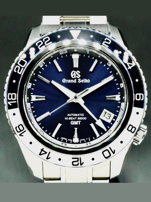Grand Seiko SBGJ237 Sport GMT Hi-Beat Blue and White