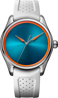 H. Moser & Cie. 3201-1202 Pioneer Centre Seconds Spiced Aqua