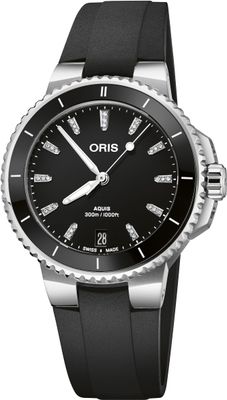 Oris 01 733 7792 4194-07 4 19 64FC Aquis Date Diamonds 36.50mm
