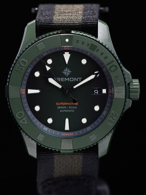 Bremont SM43-DT-GNCER-GN-N-S Supermarine Full Ceramic